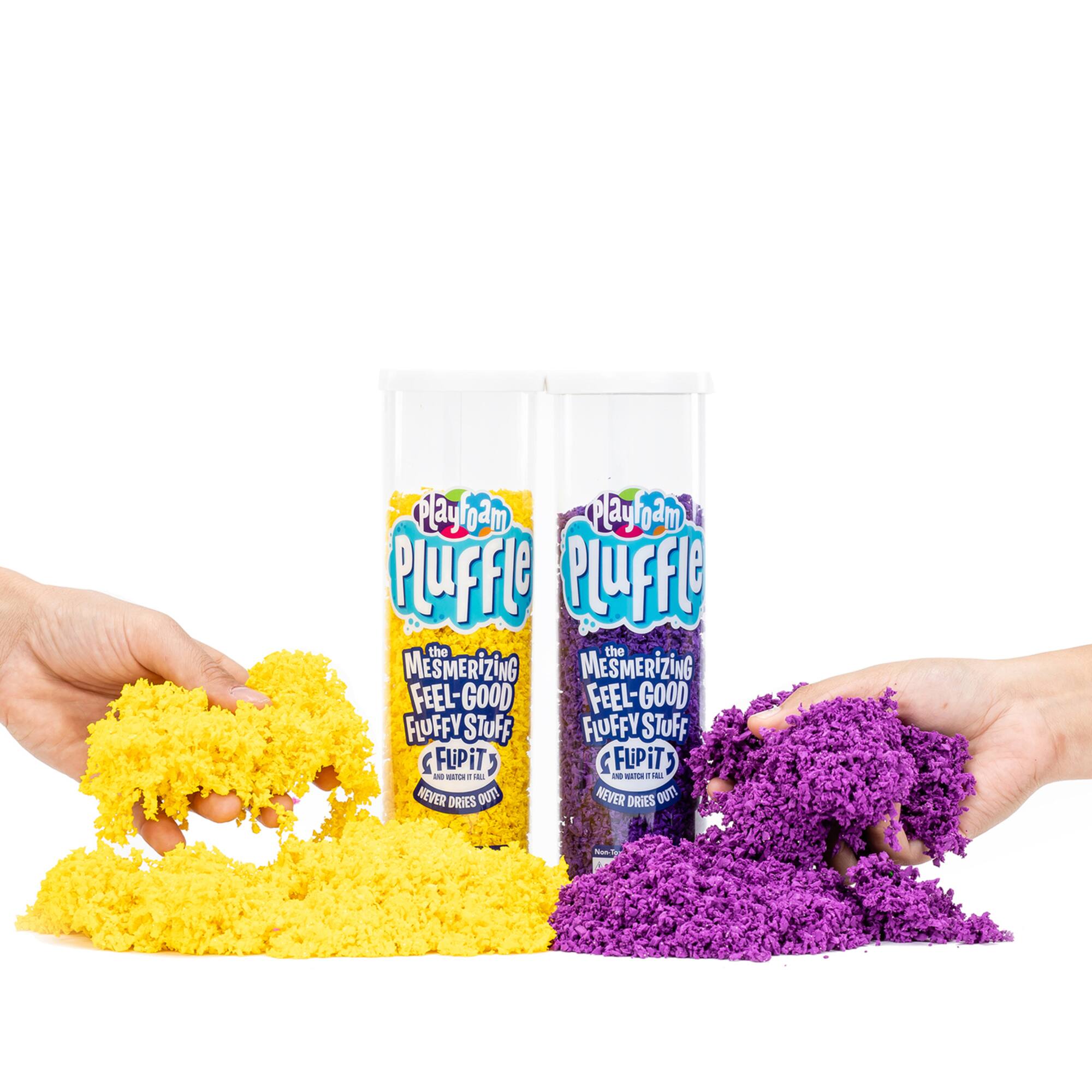 12 Packs: 2 ct. (24 total) Educational Insights® Purple & Yellow Playfoam Pluffle™